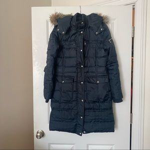 Sam Edelman Down Winter Coat, removable faux fur trim hood